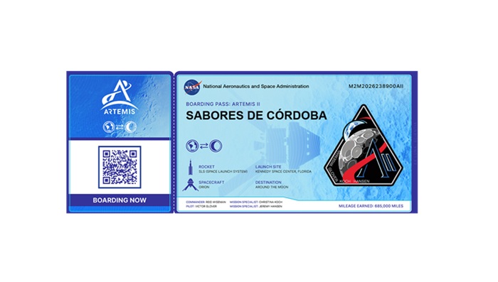 SABORES DE CÓRDOBA EN LA MISIÓN ARTEMIS II