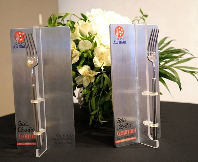 CÓRDOBA, LA PROVINCIA ANDALUZA CON MÁS DISTINCIONES EN LA EDICIÓN DE LA GALA DE DISEÑO GOURMET ALL STARS 2026 