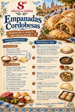 Con motivo de la celebración del Día de la Hispanidad, Sabores de Córdoba presenta una iniciativa destinada a poner en valor los lazos históricos y culturales que unen a distintas ciudades del mundo que comparten el nombre de Córdoba o Cordova.
Para ello, hemos recopilado una selección de recetas tradicionales representativas de Córdoba (España), Córdoba (Argentina), Córdoba (Veracruz, México), Rancho Cordova (Estados Unidos) y Cordova (Cebú, Filipinas.....
